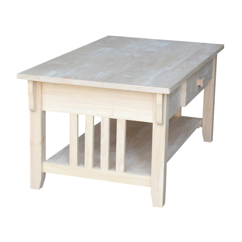 International Concepts Unfinished Wood Coffee Table & Reviews Wayfair